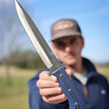 PCA x Tassie Tiger Knife Pig Sticker Knife - Blue