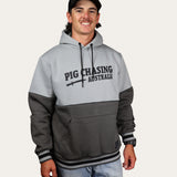 Two Tone Hoodie - Grey