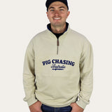 Half Zip Jumper - Bone