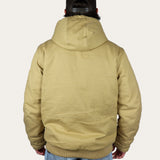Insulated Canvas Jacket - Tan