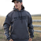Real Camo Hoodie - Charcoal