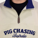 Half Zip Jumper - Bone