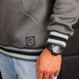 Two Tone Hoodie - Grey