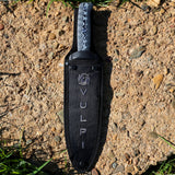Vulpi Pig Sticker Knife - Black / Grey