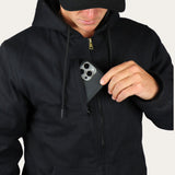 Insulated Canvas Jacket - Black