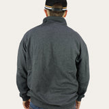 Half Zip Jumper - Charcoal Marle