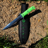Vulpi Pig Sticker Knife - Green
