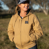 Insulated Canvas Jacket - Tan