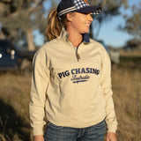 Half Zip Jumper - Bone