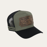 Leather Contour Patch Trucker Cap