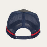 Charcoal Navy Red PCA Trucker Cap
