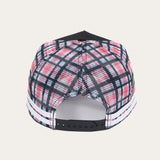 Plaid Trucker Cap - Black/Red/Blue