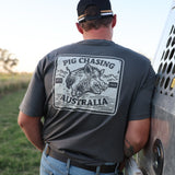 Raging Boar T-Shirt - Coal