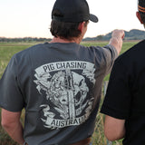 Hog Skull T-Shirt - Coal