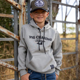 Kids Lugged Up Hoodie - Grey
