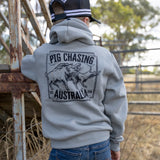 Kids Lugged Up Hoodie - Grey
