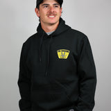 Boar Jaw Hoodie - Black/Yellow