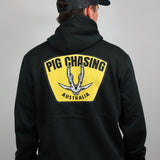 Boar Jaw Hoodie - Black/Yellow