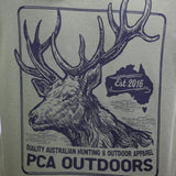 Red Stag Hoodie - Green/Camo