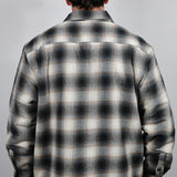 Sherpa Lined Flannel - Black/Brown