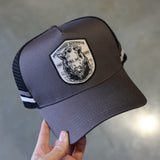 Warrior Trucker Cap - Charcoal