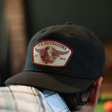 Buffalo Vintage Cap - Black/Maroon