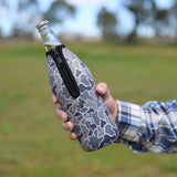 Duck Camo Long Neck Stubby Cooler