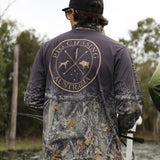 Long Sleeve Fishing Shirt - Real Camo
