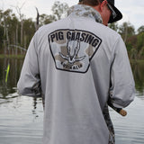 Long Sleeve Fishing Shirt - Boar Jaw