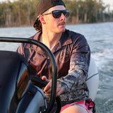 Long Sleeve Fishing Shirt - Real Camo