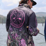 Long Sleeve Fishing Shirt - Real Camo Pink