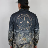Long Sleeve Fishing Shirt - Real Camo