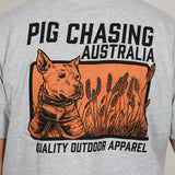 Watch Dog T-Shirt - Grey/Orange