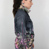Long Sleeve Fishing Shirt - Real Camo Pink