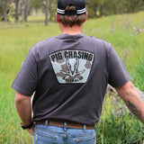 Boar Jaw T-Shirt - Charcoal/Camo