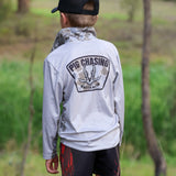 Kids Long Sleeve Fishing Shirt - Boar Jaw