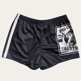 Raging Boar Footy Shorts - Black