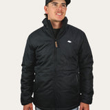 Hanging Rock Puffer Jacket - Black