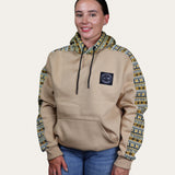 Aztec Hoodie - Beige