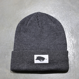 Boar Logo Beanie - Black