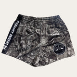 Real Camo Footy Shorts - Black