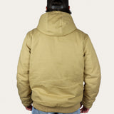 Insulated Canvas Jacket - Tan