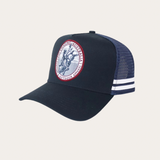 Boar Rider Trucker Cap - Navy