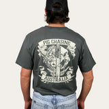 Hog Skull T-Shirt - Coal