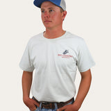 Boar Rider T-Shirt  - White