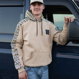 Aztec Hoodie - Beige