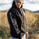 Original Logo Hoodie - Black/Green Camo