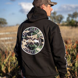 Original Logo Hoodie - Black/Green Camo