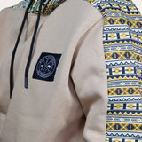 Aztec Hoodie - Beige