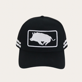 Signature Boar Trucker Cap - Black